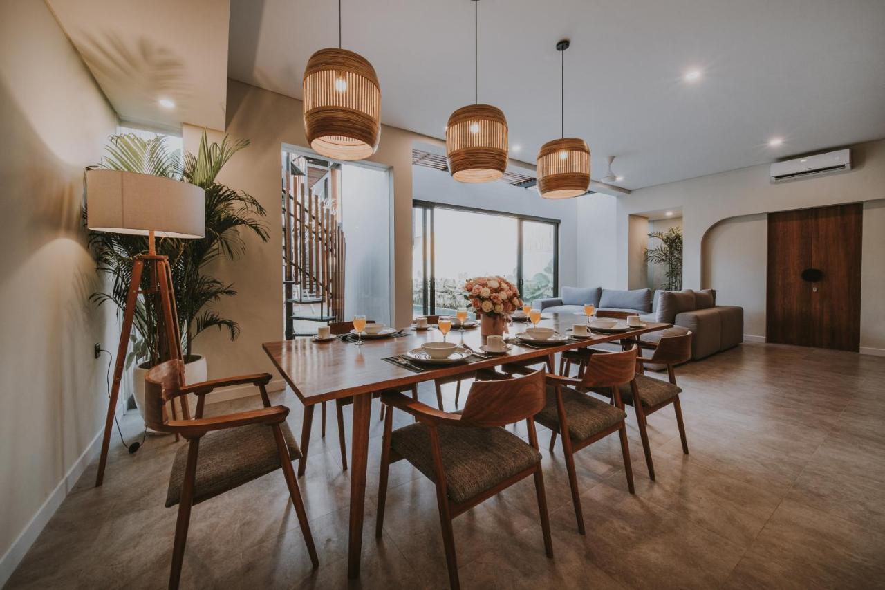 New 4 Bedroom 5 Min Walk To Berawa Beach Enclosed Livng Canggu  Exterior photo